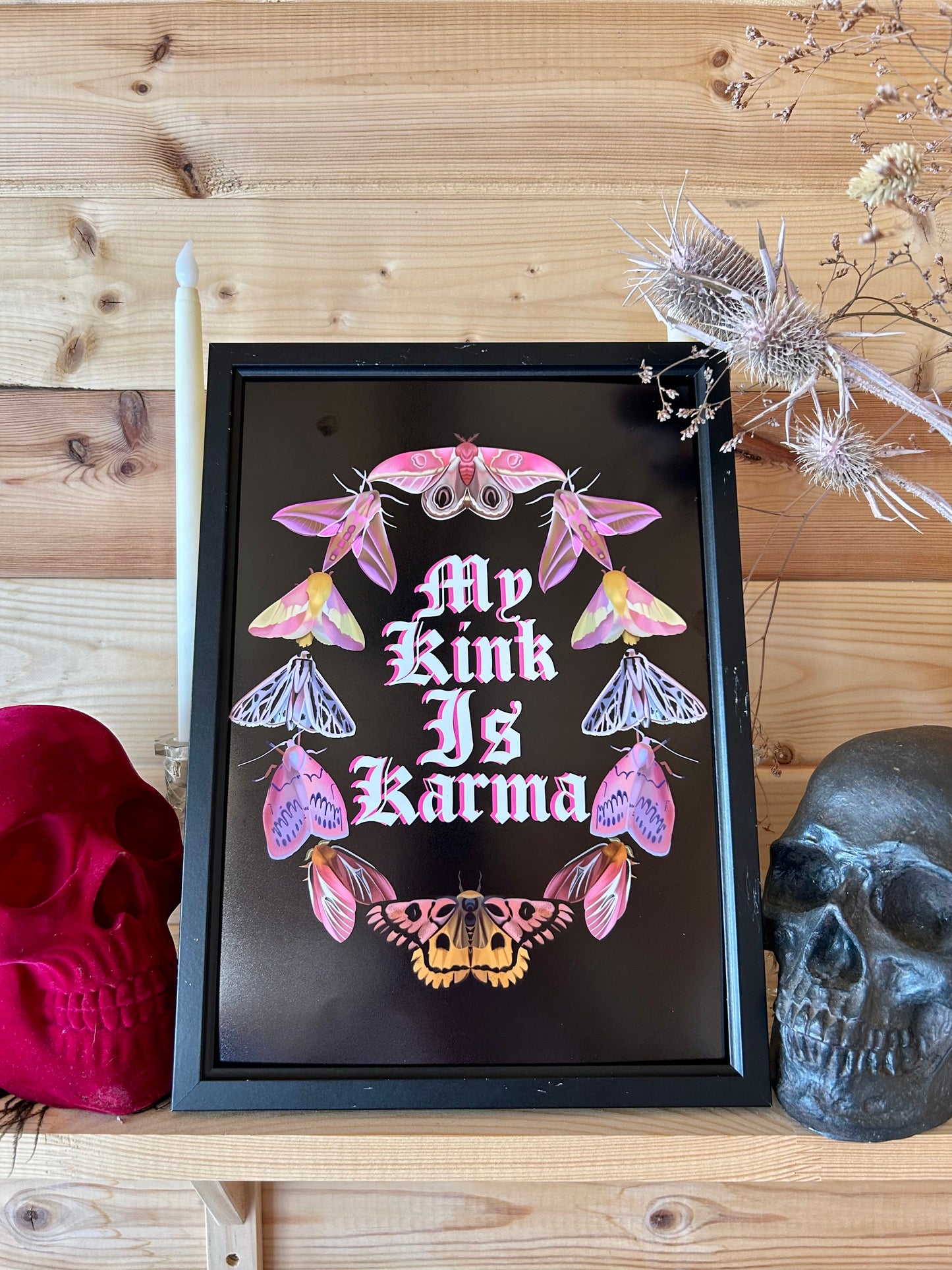 My Kink Is Karma – Chappell Roan Inspired A4 Print