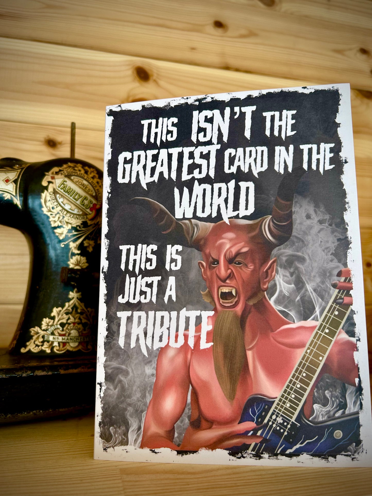This Isn’t the Greatest Card in the World” – Tribute Greeting Card