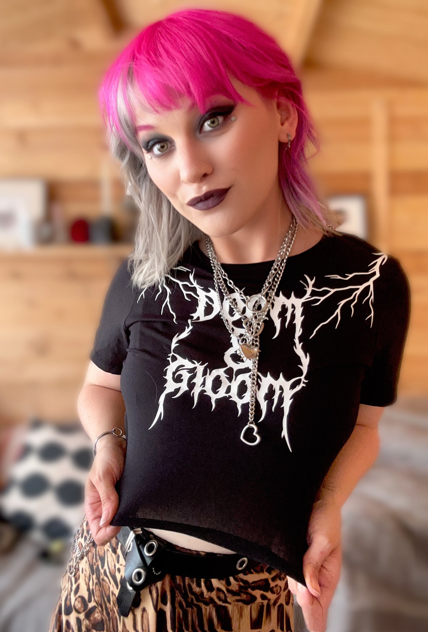 The Doom & Gloom Crop Top