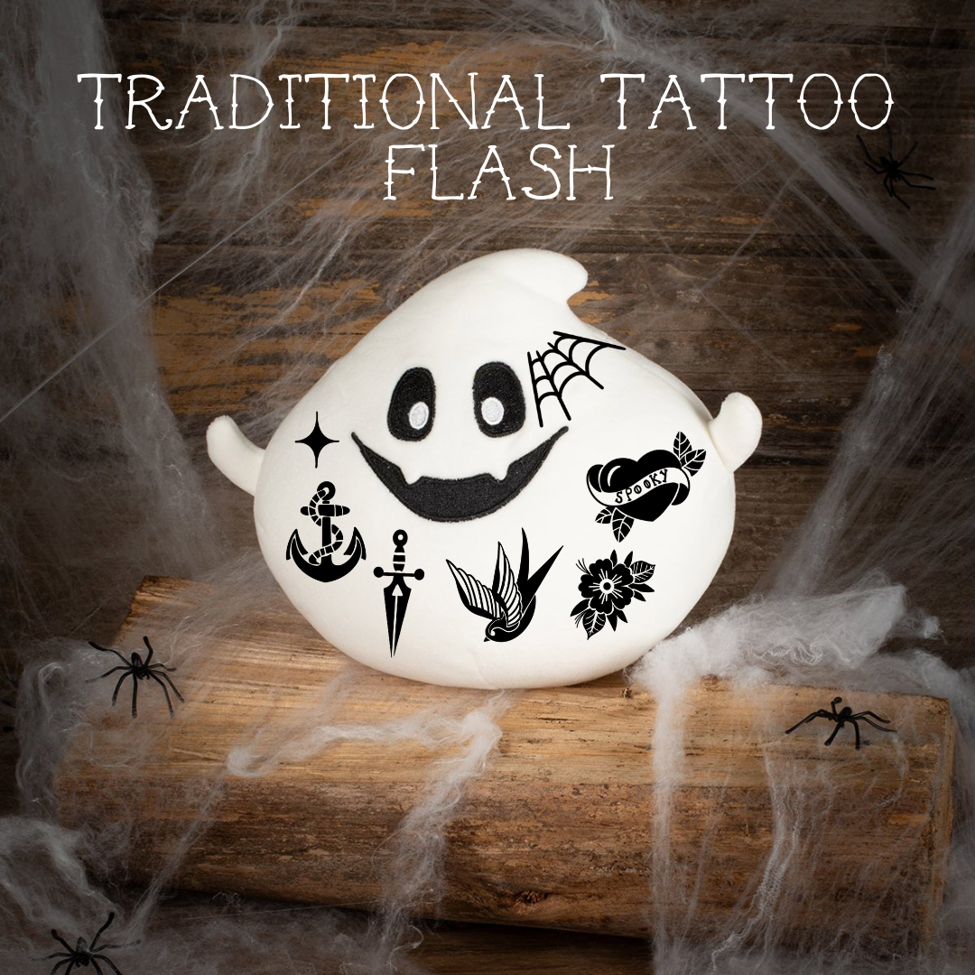 Tattoo Your Boo – Customisable Plushie Ghost