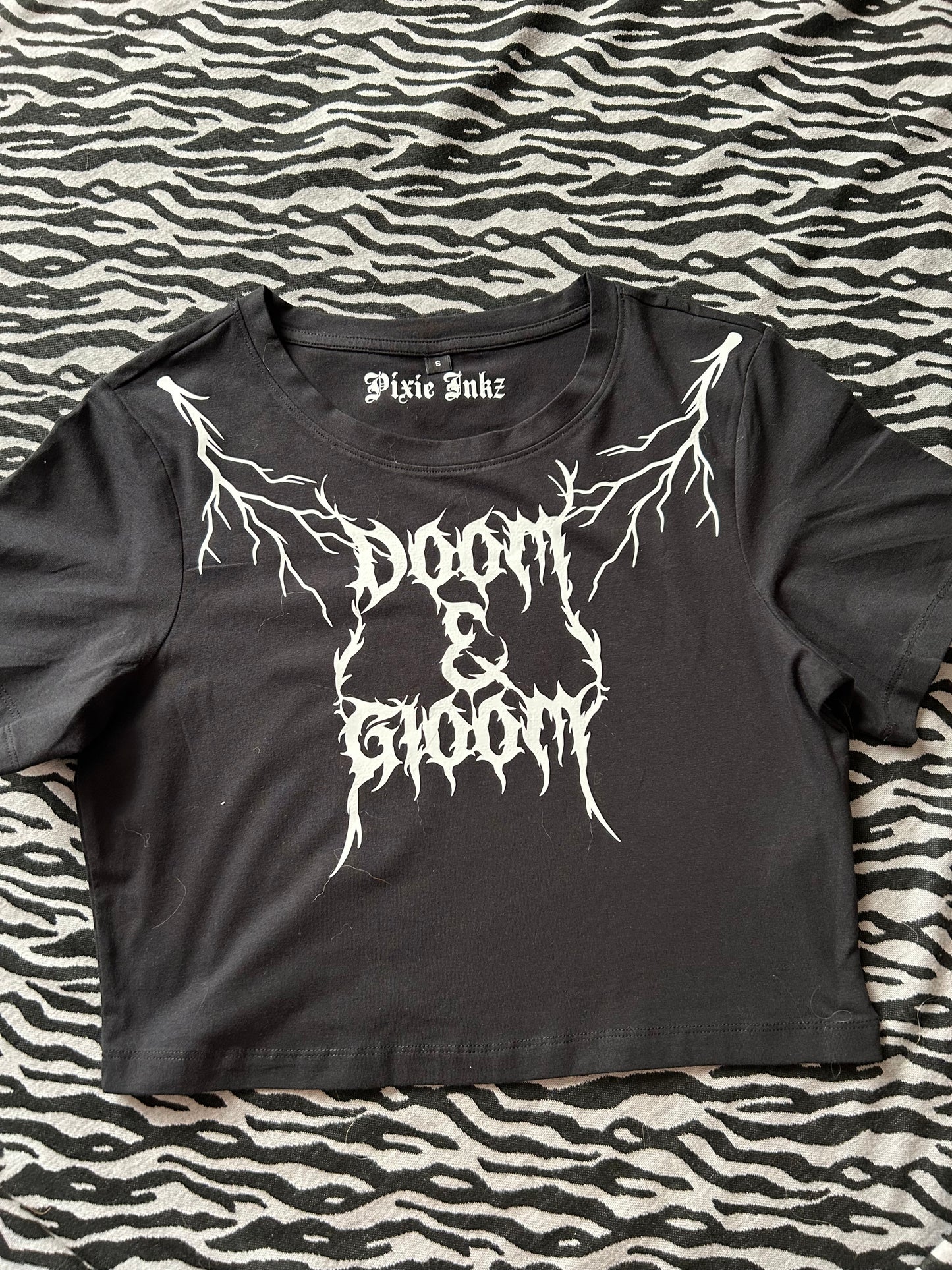 The Doom & Gloom Crop Top
