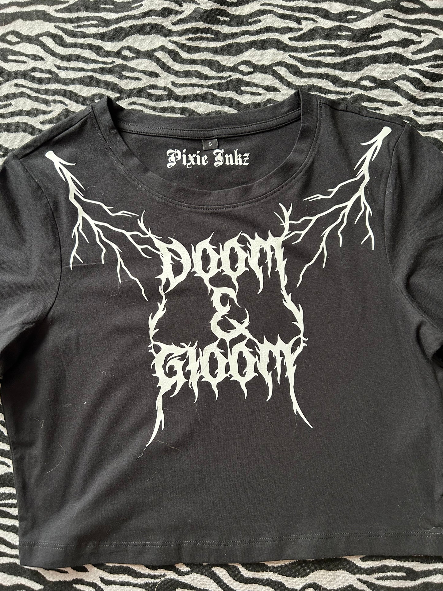 The Doom & Gloom Crop Top