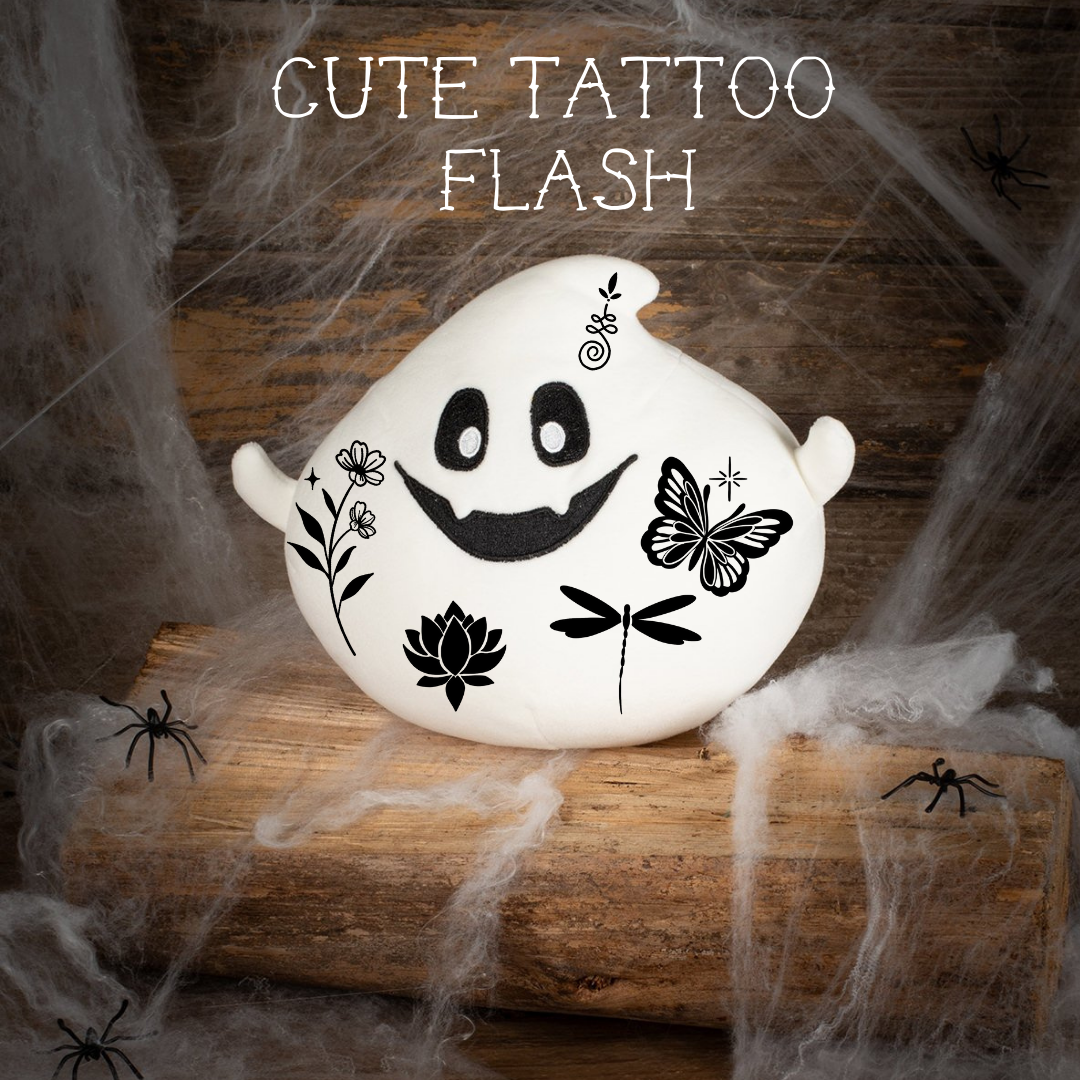 Tattoo Your Boo – Customisable Plushie Ghost