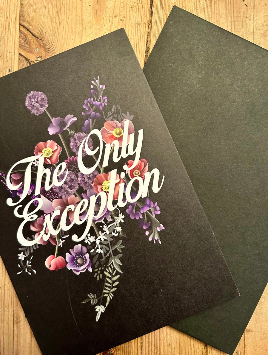The Only Exception, Emo, pop punk, rock music, A5 Greetings card