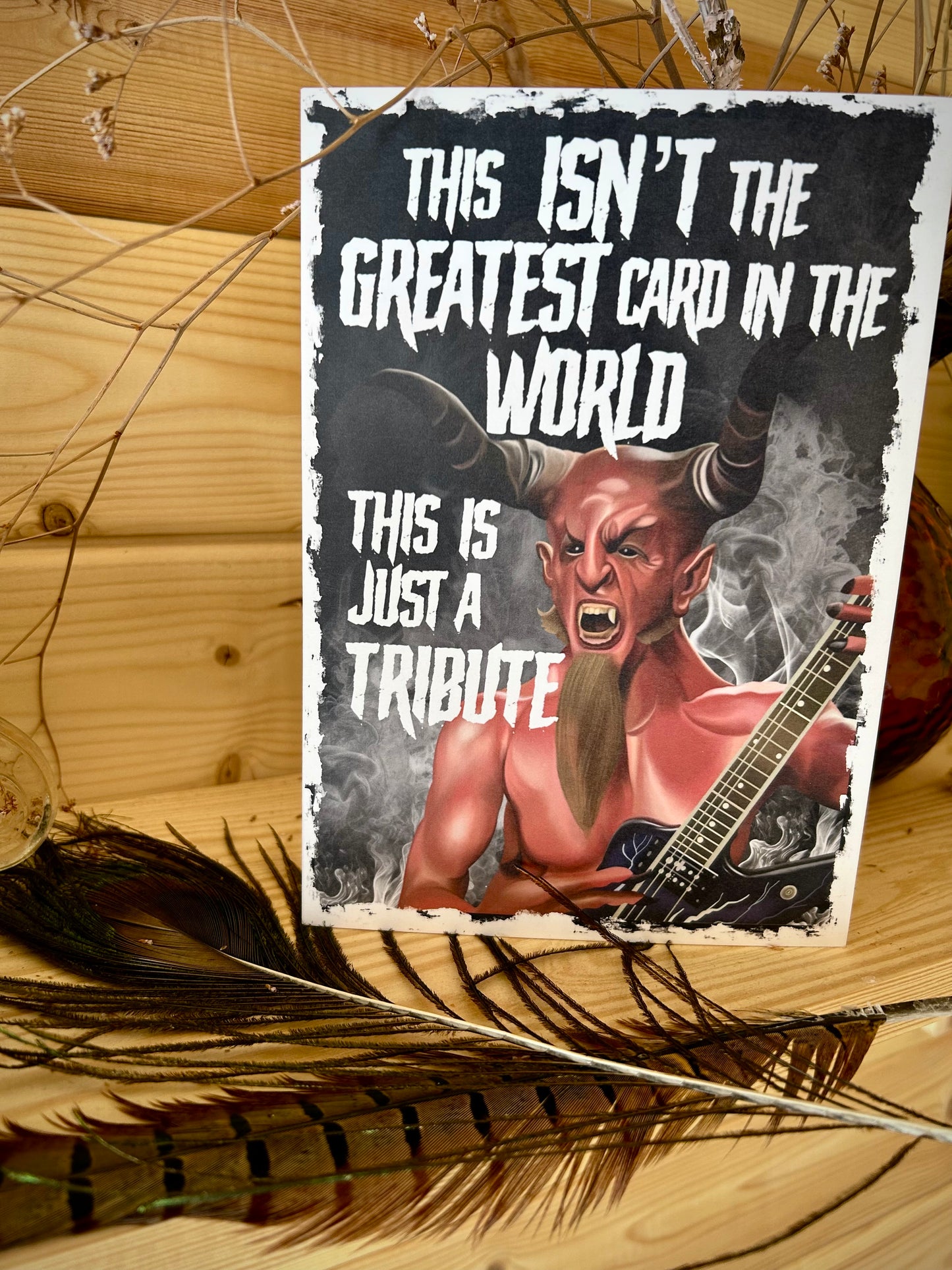 This Isn’t the Greatest Card in the World” – Tribute Greeting Card