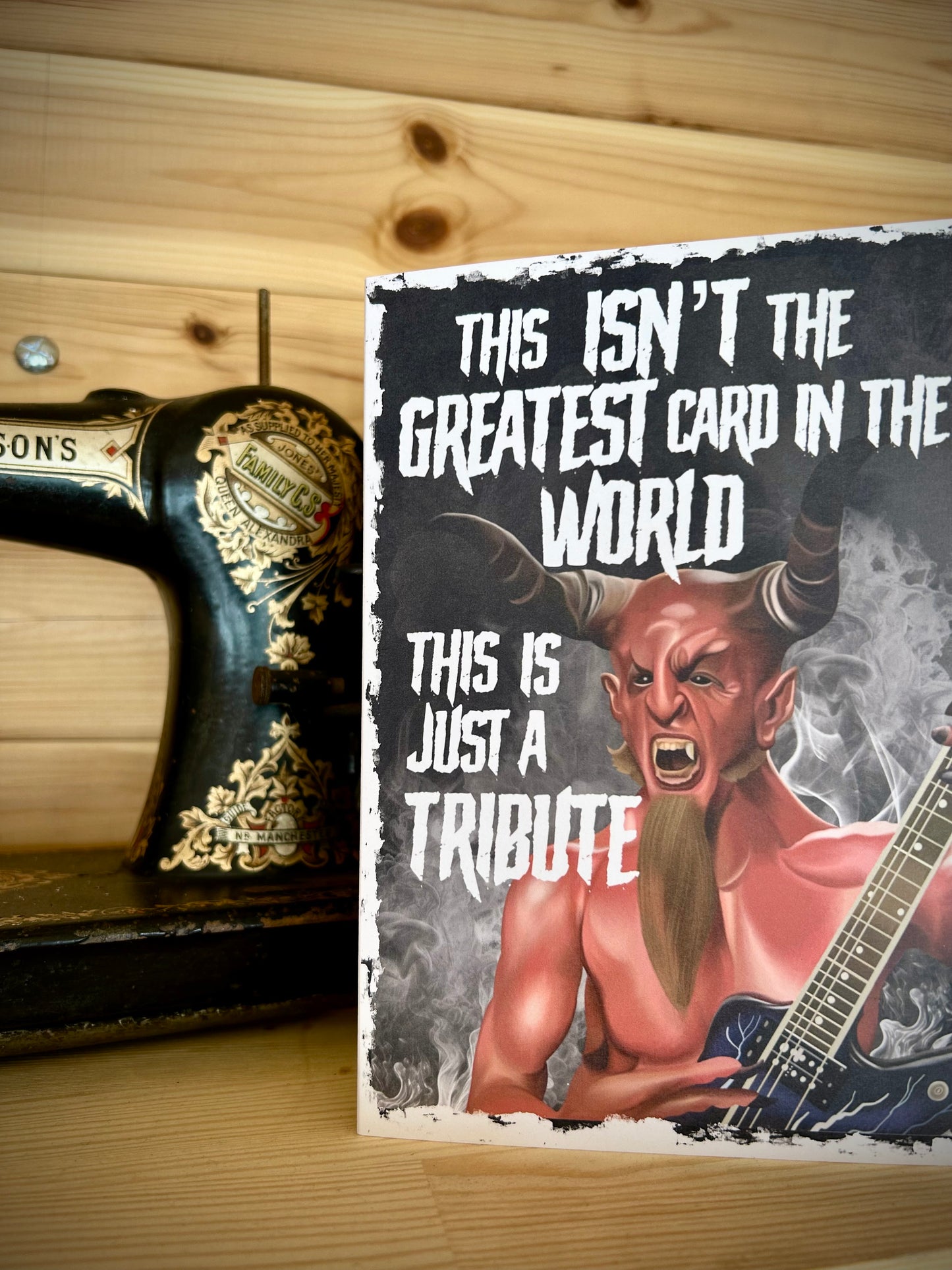 This Isn’t the Greatest Card in the World” – Tribute Greeting Card