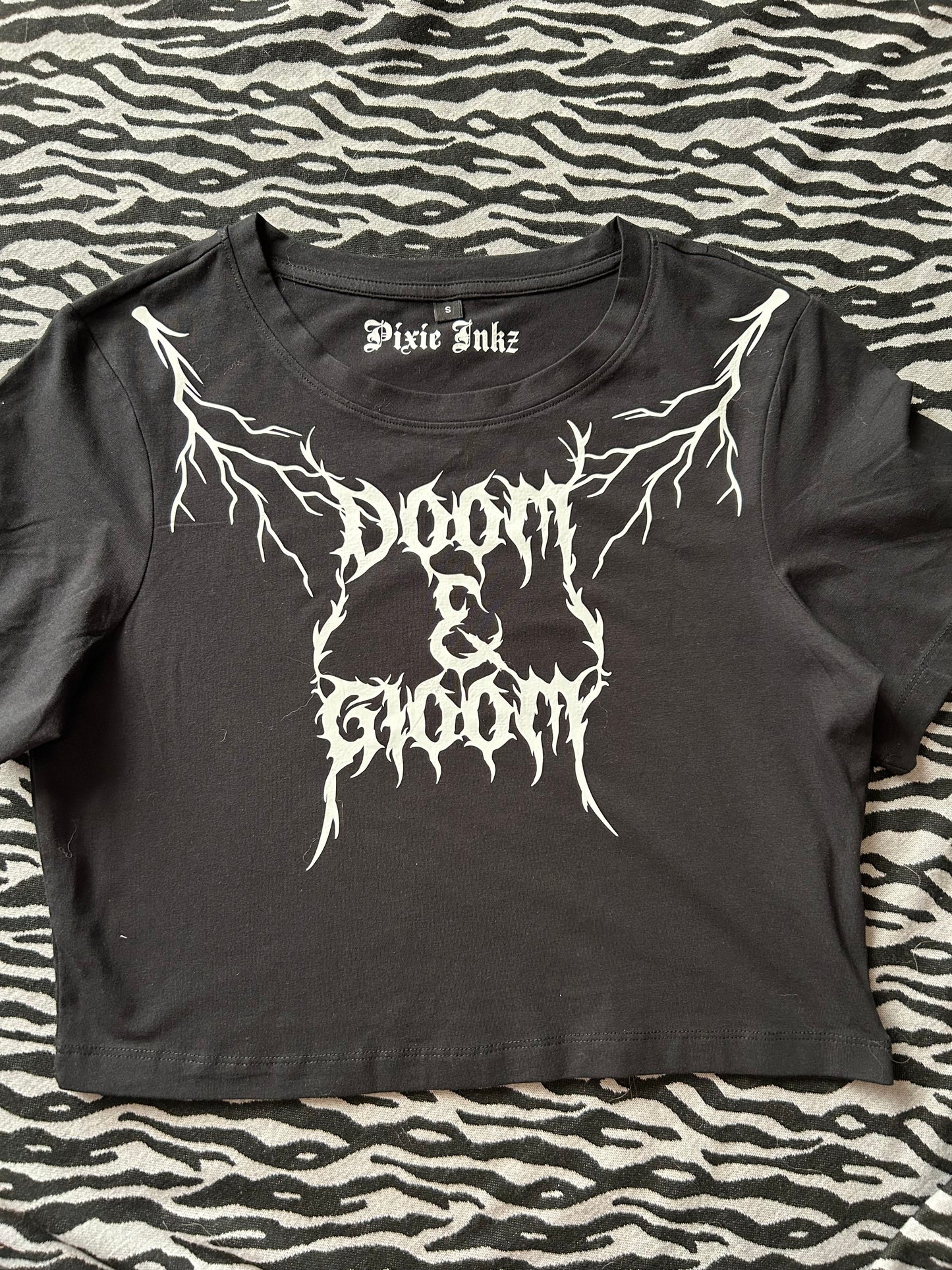 The Doom & Gloom Crop Top