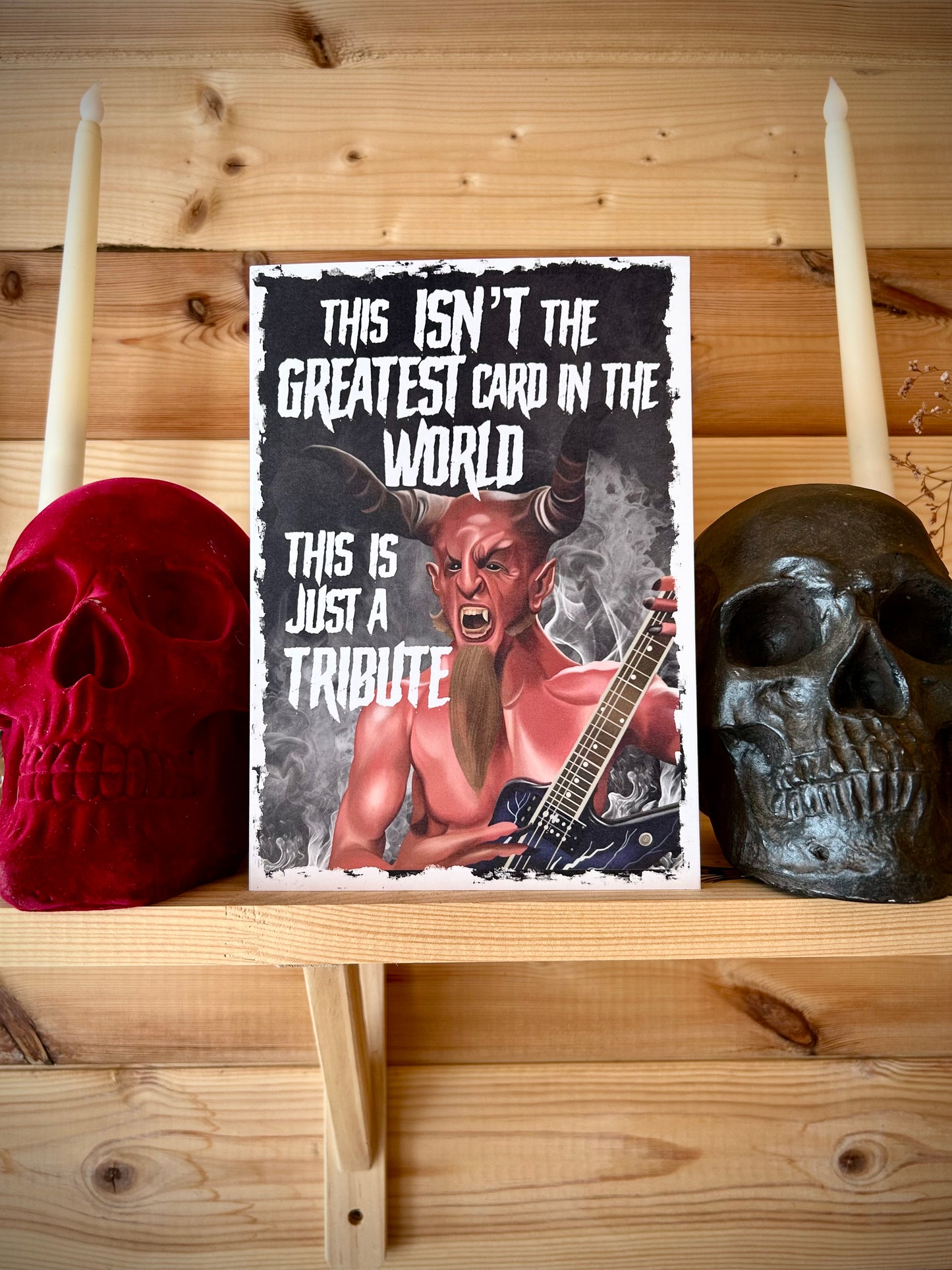 This Isn’t the Greatest Card in the World” – Tribute Greeting Card