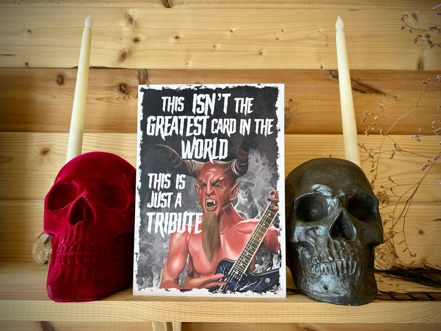 This Isn’t the Greatest Card in the World” – Tribute Greeting Card