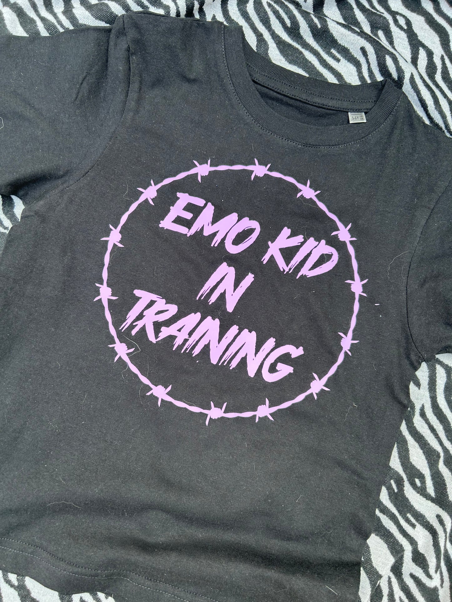 The Emo Kid in Training – UV Colour-Changing Kids T-Shirt