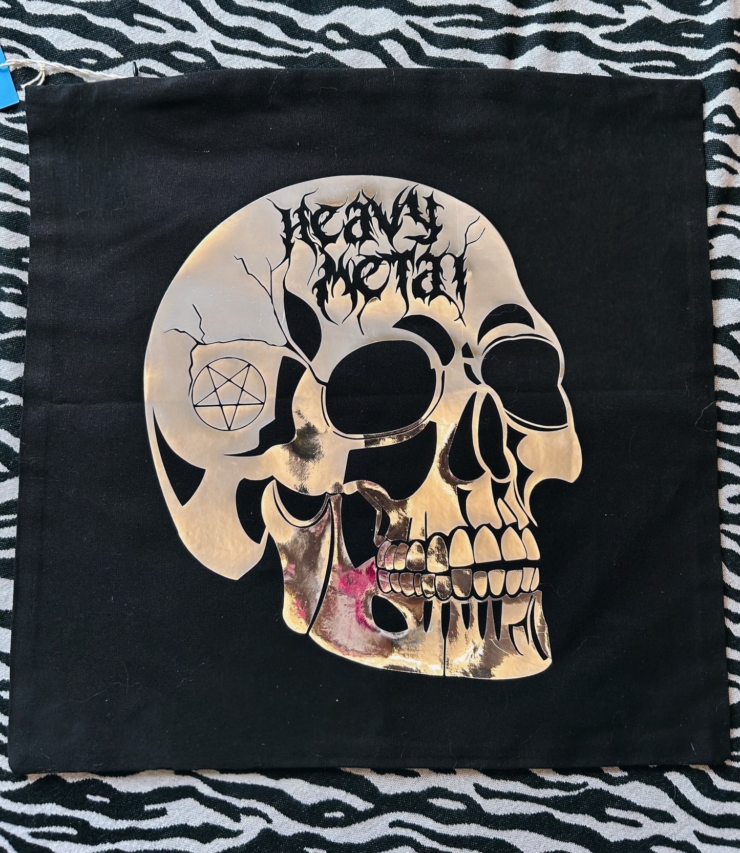 The Heavy Metal Cushion