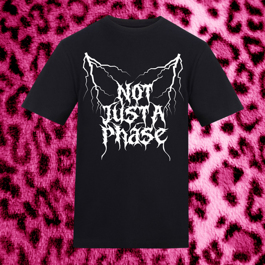 “Not Just a Phase” Gothic Workout T-Shirt – Gothletics Activewear