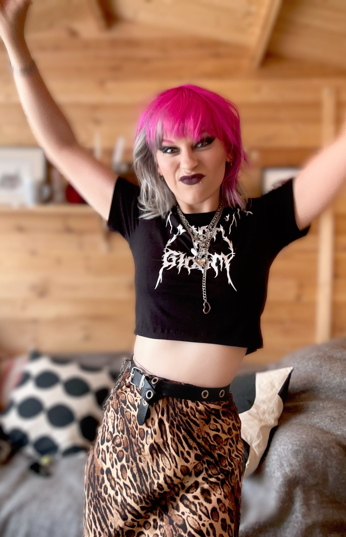 The Doom & Gloom Crop Top