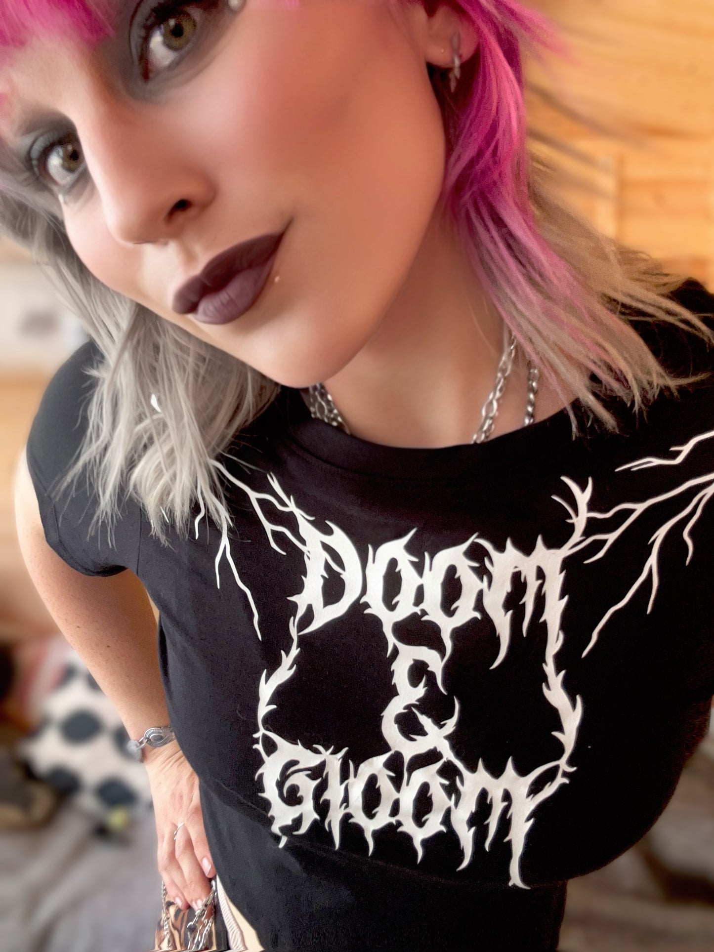 The Doom & Gloom Crop Top