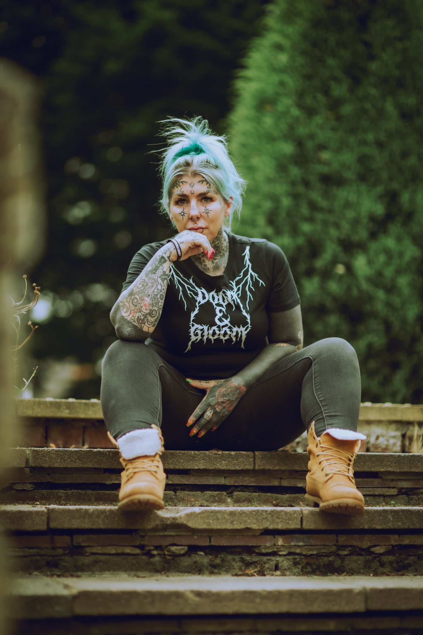 The Doom & Gloom Crop Top