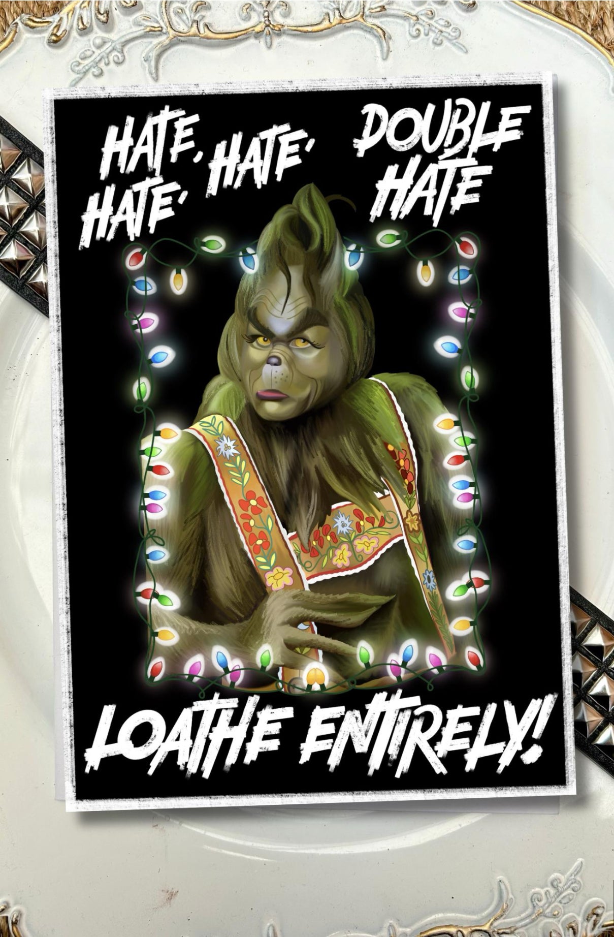 Loathe Entirely – Grinch Inspired Christmas Card