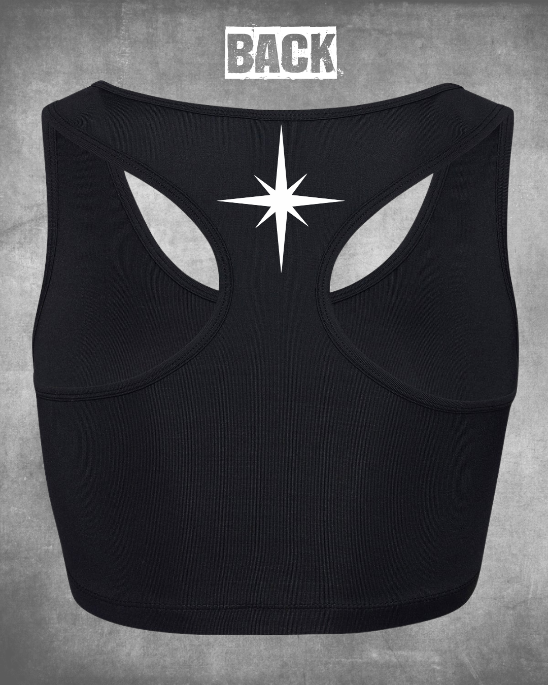 Death Moth Sports Crop Top