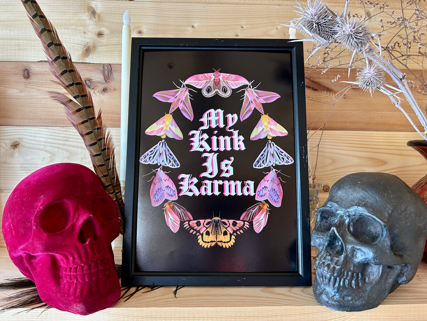My Kink Is Karma – Chappell Roan Inspired A4 Print