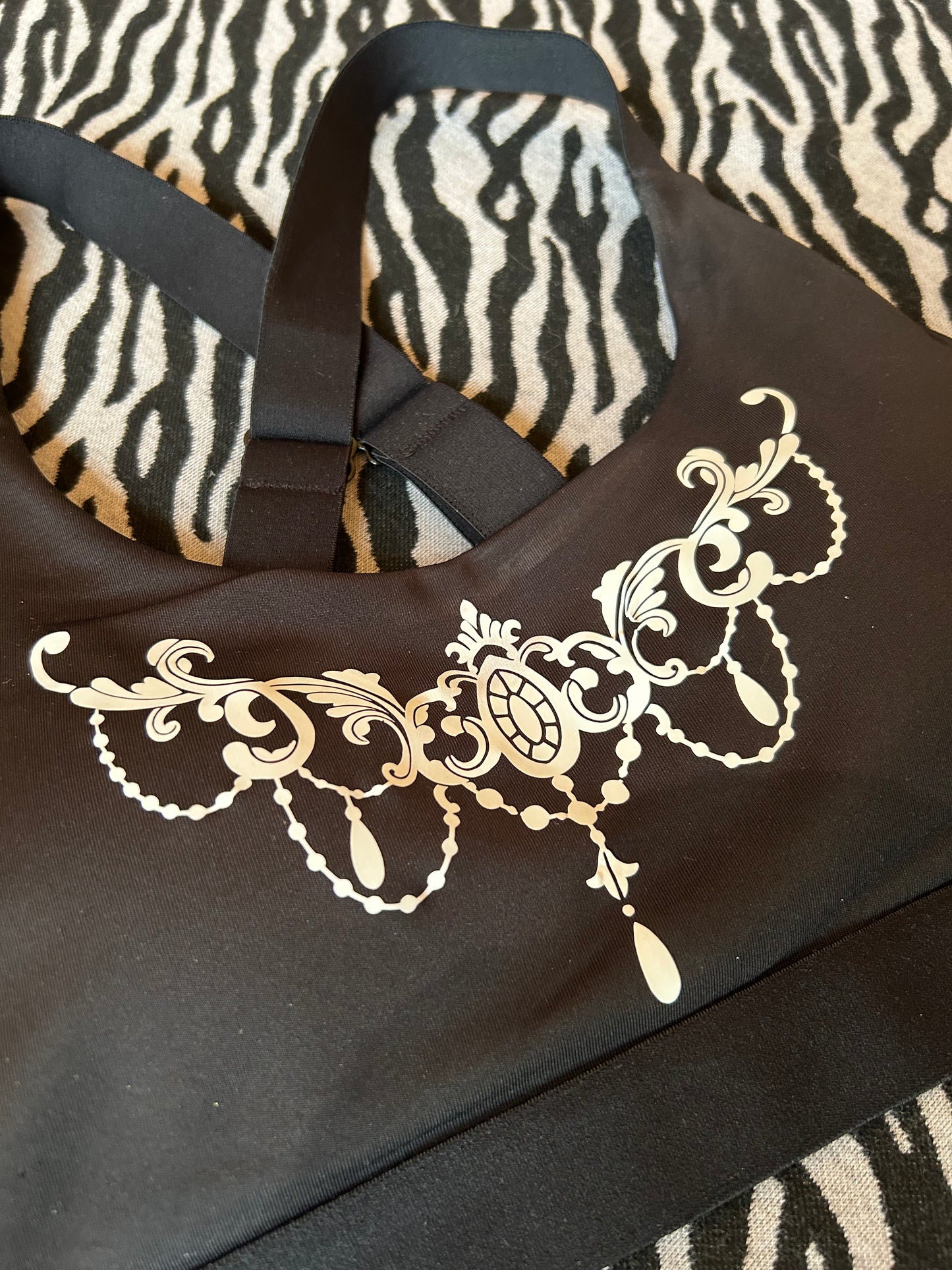 Gothic Filigree Sports Bra