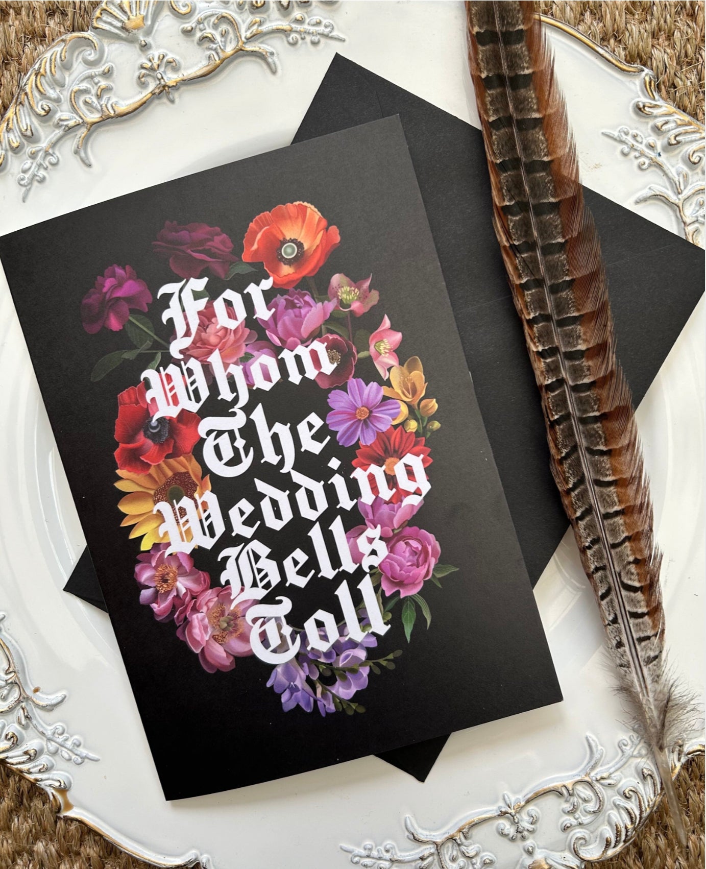 For Whom the Wedding Bells Toll – Alternative Wedding Card