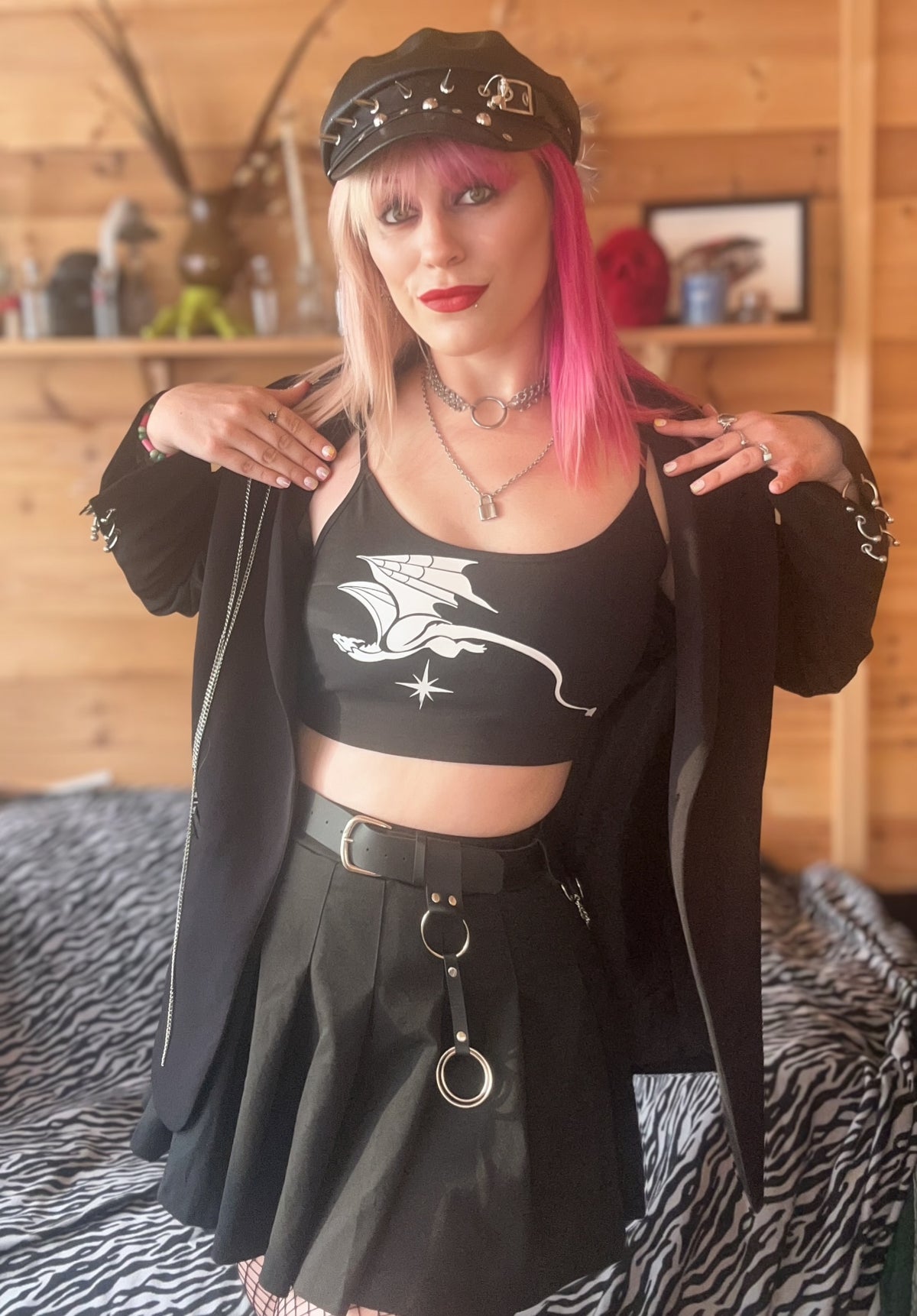 Pet The Dragon Bra Top