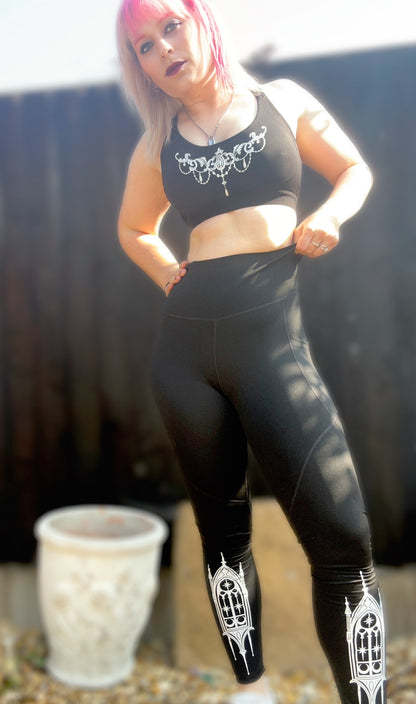 Worship Leggings – TriDri Gothic Gym Wear