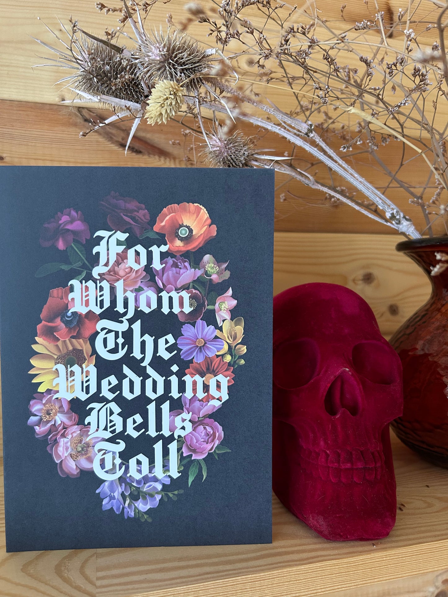 For Whom the Wedding Bells Toll – Alternative Wedding Card