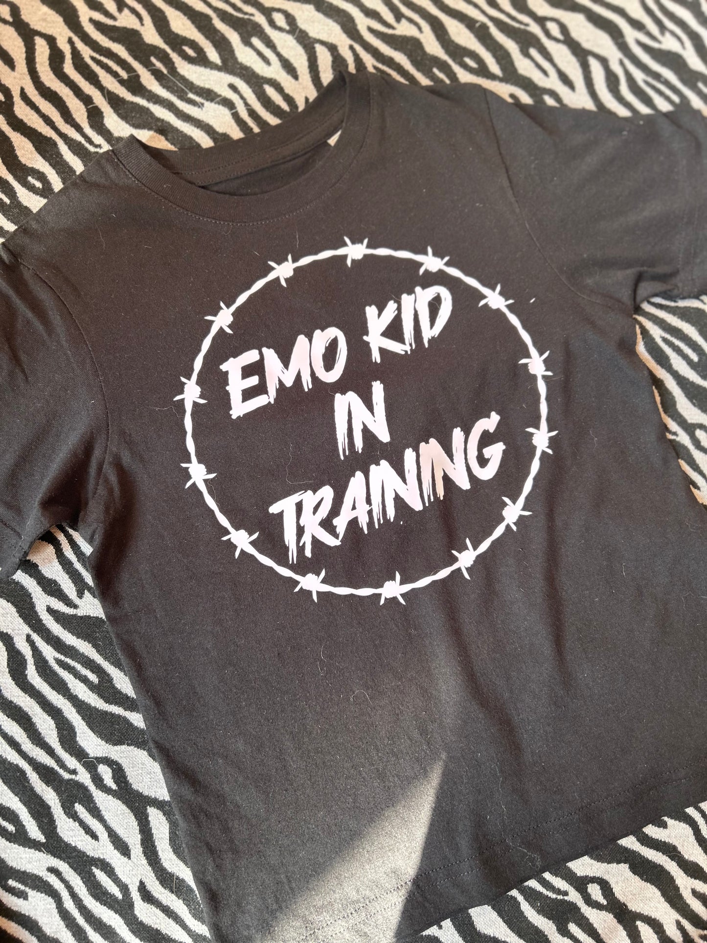 The Emo Kid in Training – UV Colour-Changing Kids T-Shirt