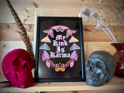 My Kink Is Karma – Chappell Roan Inspired A4 Print