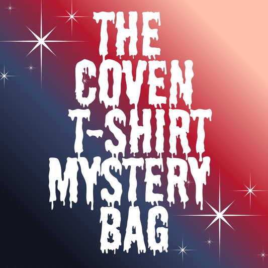 The Coven T-shirt Bundle | Gothic Mystery T-Shirt Bag (3 Tees) | Pixie Inkz Vault Exclusive
