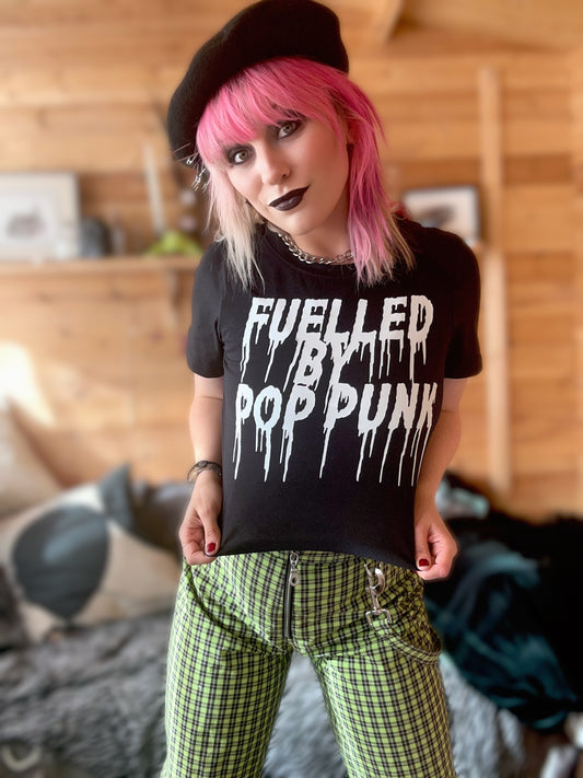 Fuelled by Pop Punk T-Shirt | Unisex & Crop Fit