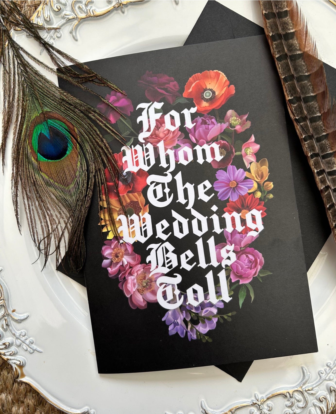 For Whom the Wedding Bells Toll – Alternative Wedding Card