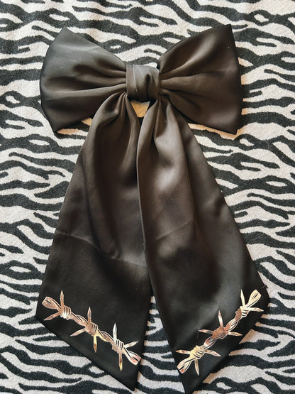 The Barbed Wire Hair bow