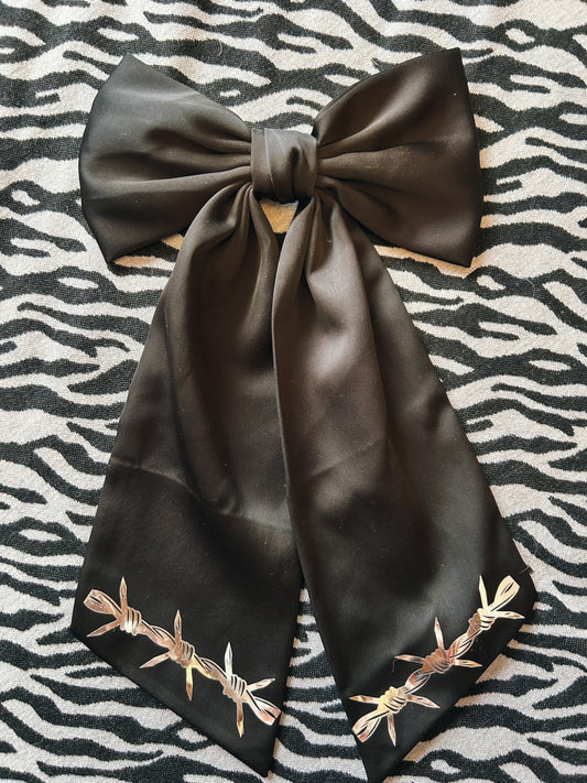 The Barbed Wire Hair bow