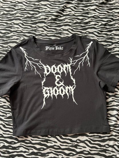 The Doom & Gloom Crop Top