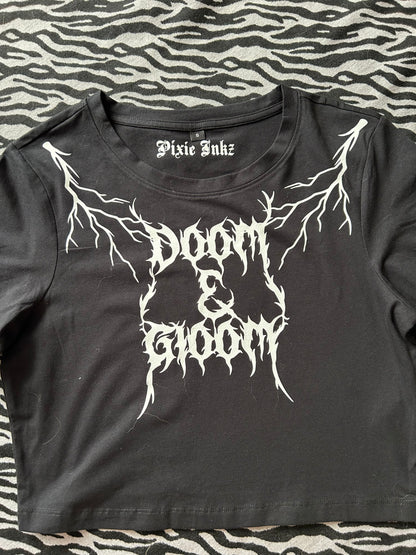 The Doom & Gloom Crop Top