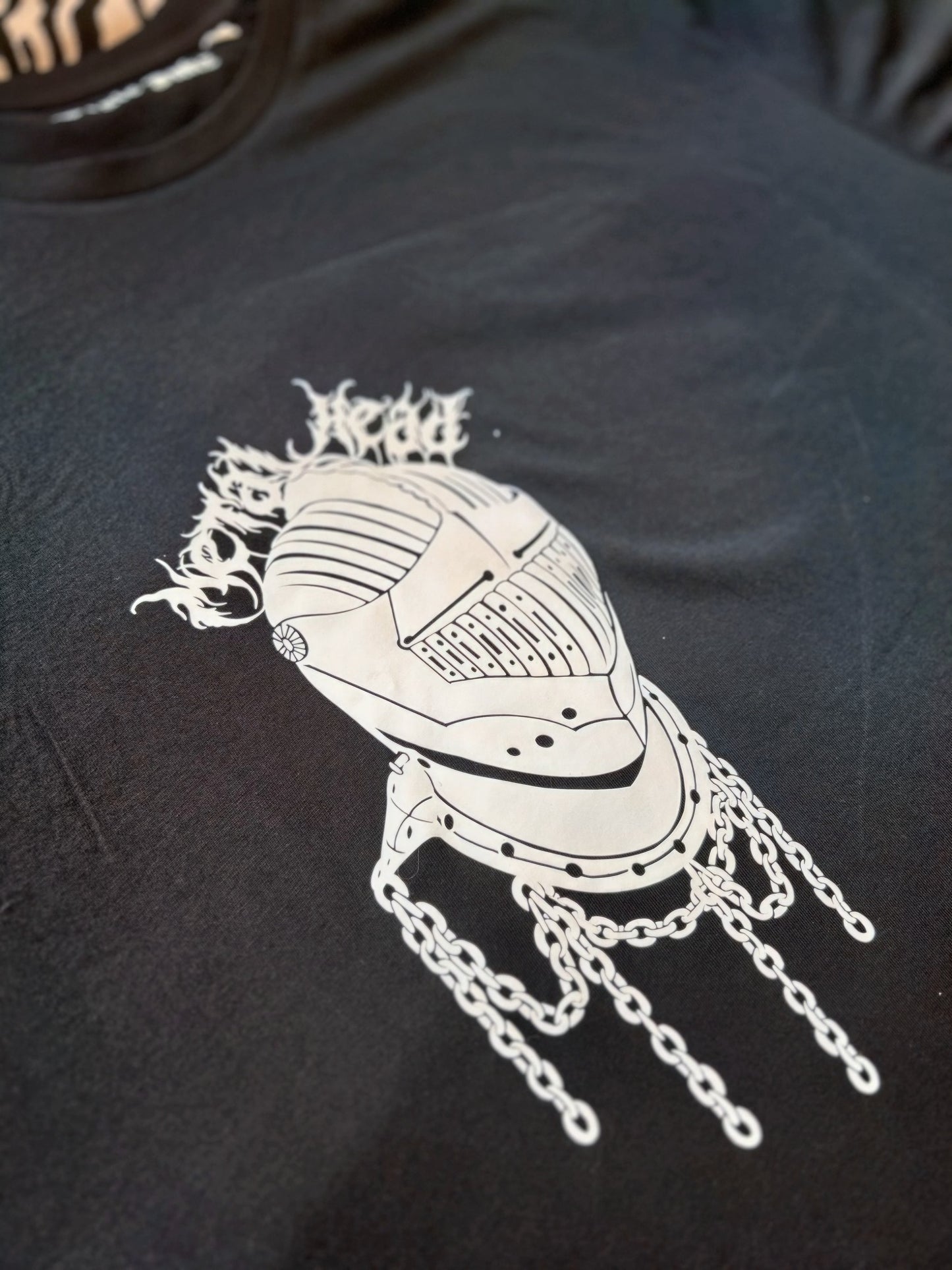 A photo of the metal head T-shirt 