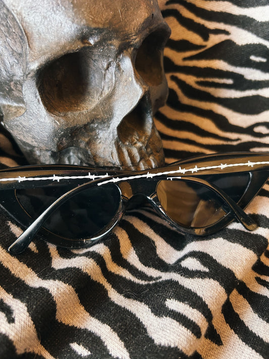 Photo of the back of sunglasses