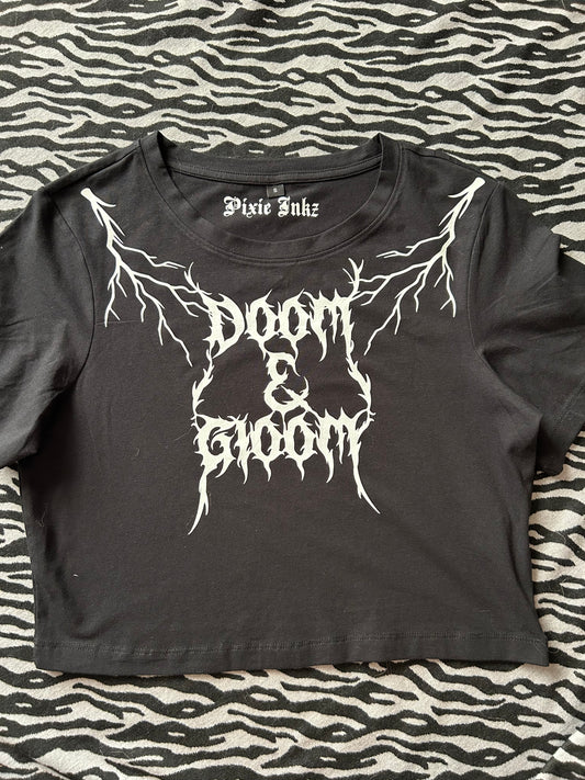 The Doom & Gloom Crop Top