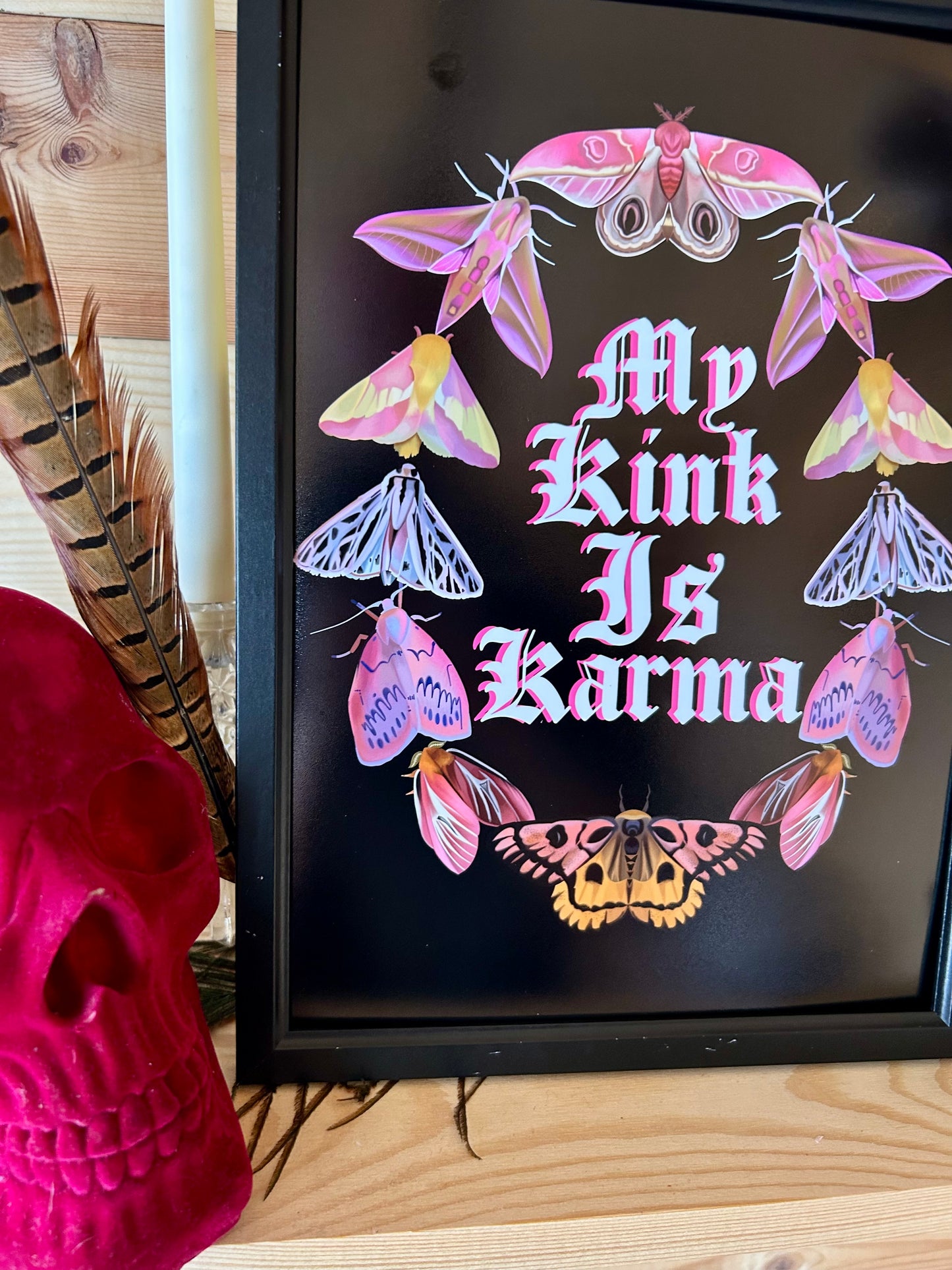 My Kink Is Karma – Chappell Roan Inspired A4 Print
