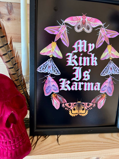 My Kink Is Karma – Chappell Roan Inspired A4 Print