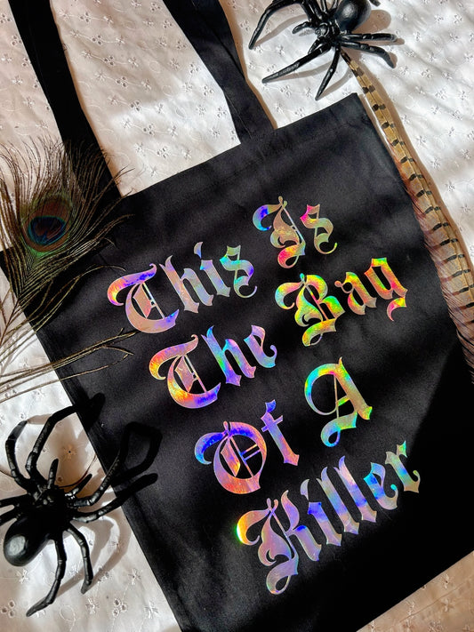 This Is The Bag of a Killer – Gothic Tote