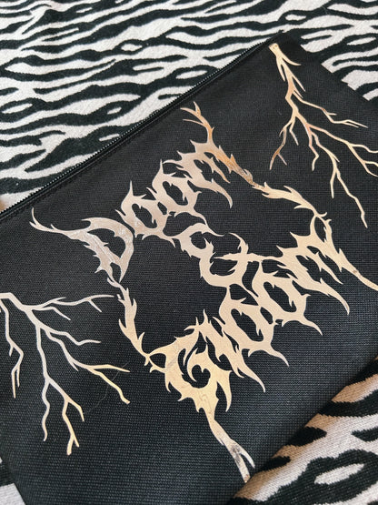 The Doom & Gloom Clutch/ Accessories Bag