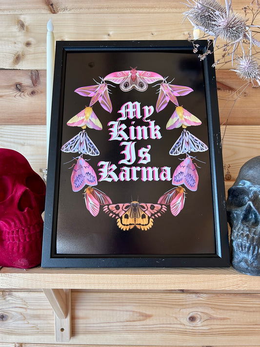 My Kink Is Karma – Chappell Roan Inspired A4 Print
