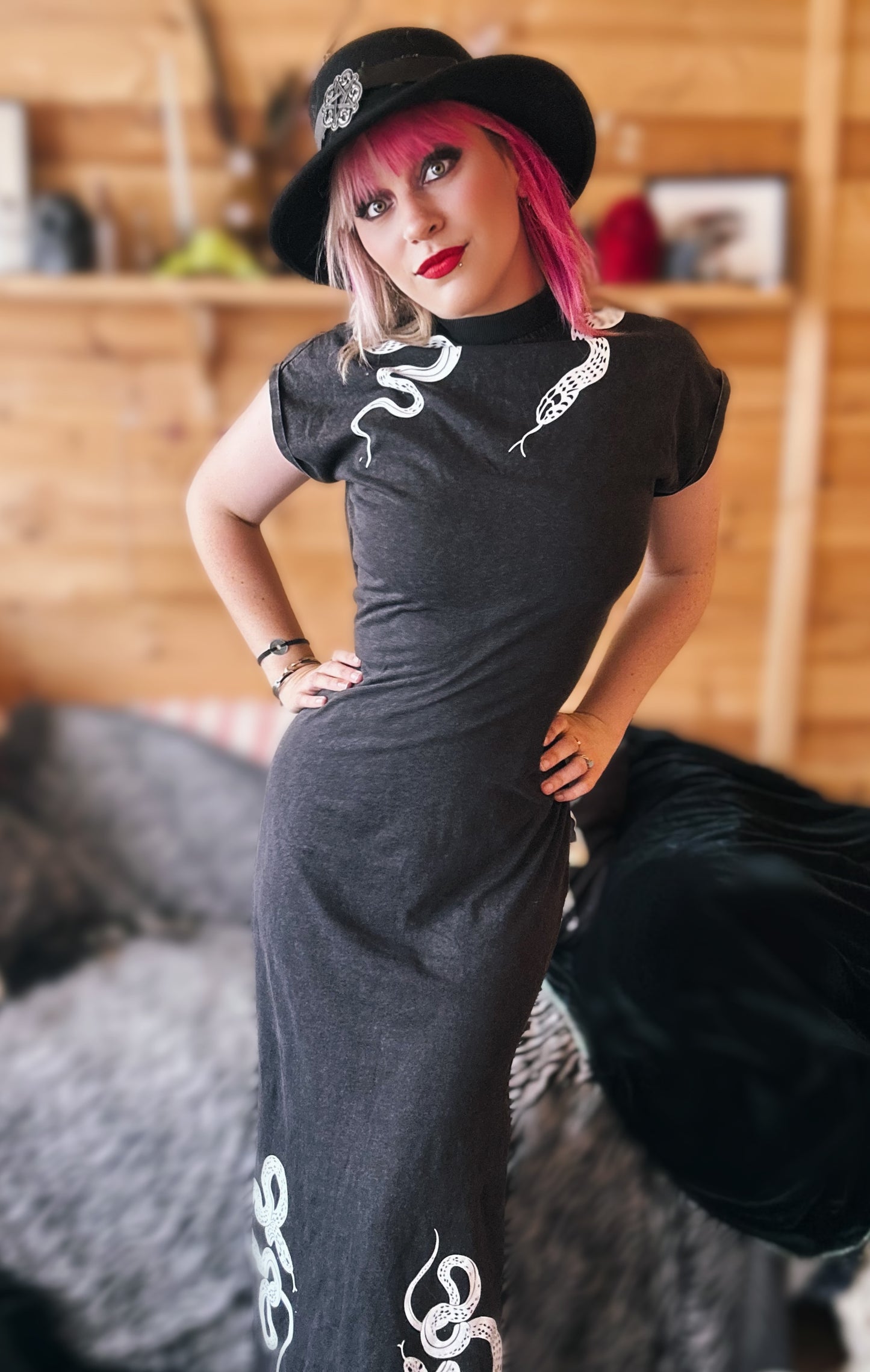 Thank You for the Venom Midaxi Dress