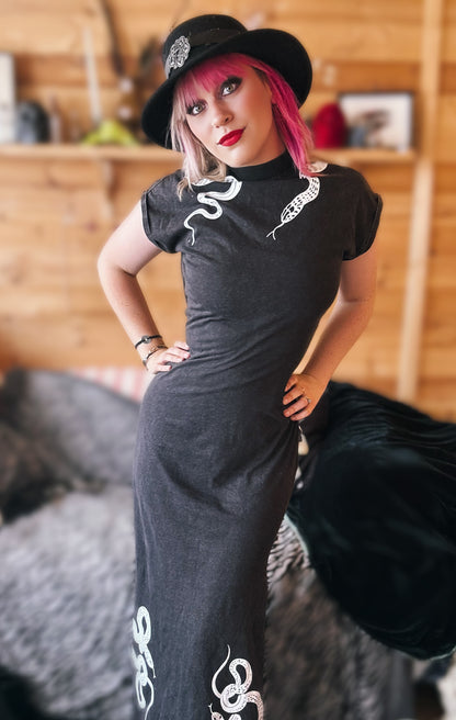 Thank You for the Venom Midaxi Dress