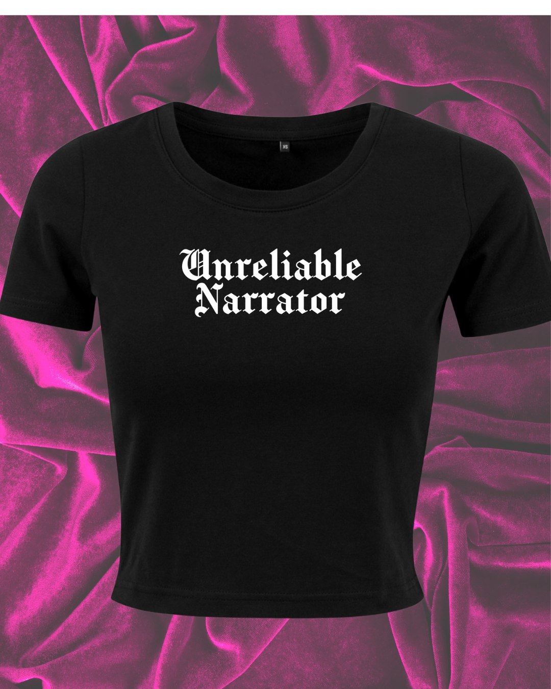 Unreliable Narrator T-Shirt | Unisex & Crop Fit