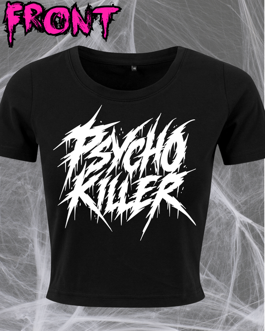 Psycho Killer T-Shirt | Unisex & Crop Fit