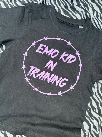 The Emo Kid in Training – UV Colour-Changing Kids T-Shirt