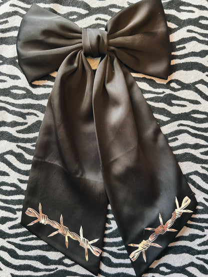 The Barbed Wire Hair bow